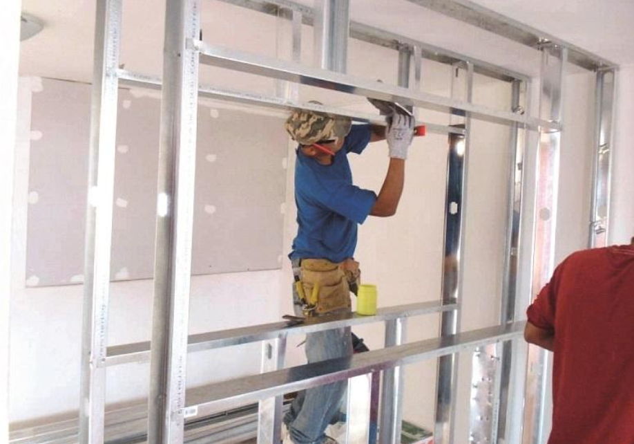 ¿CÓMO ES UNA PARED DE DRYWALL?